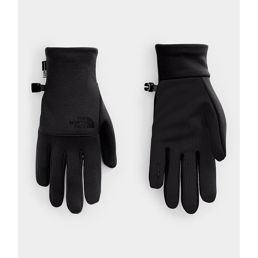 The North Face Gloves Mens Australia - The North Face Etip™ Recycled Black (NTH-048937)